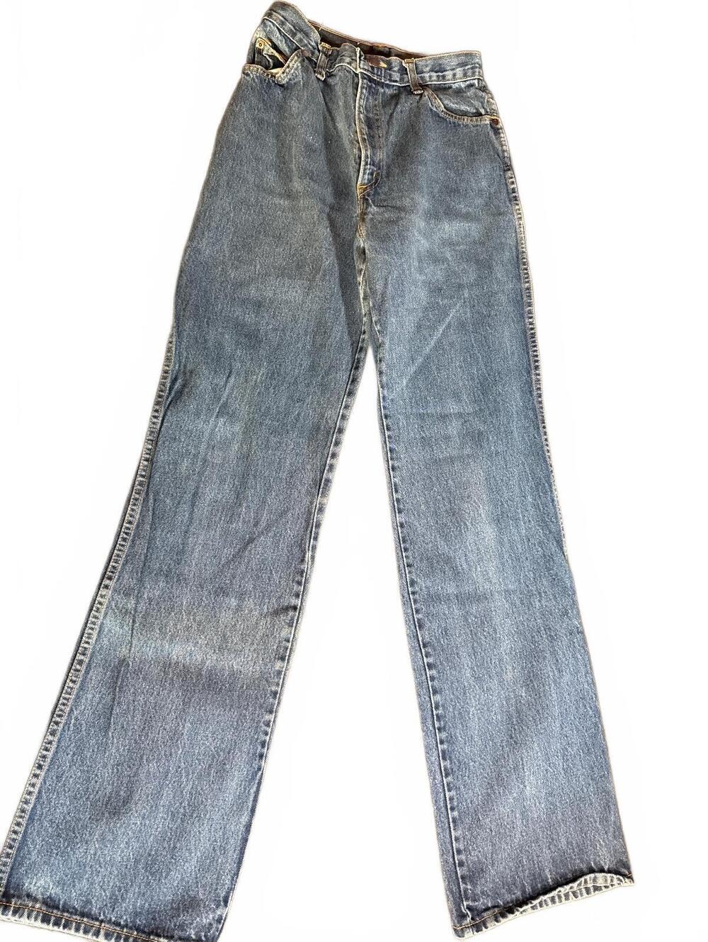 h.i.s size 13-14Vintage Straight Leg Blue Jeans Size 13/14